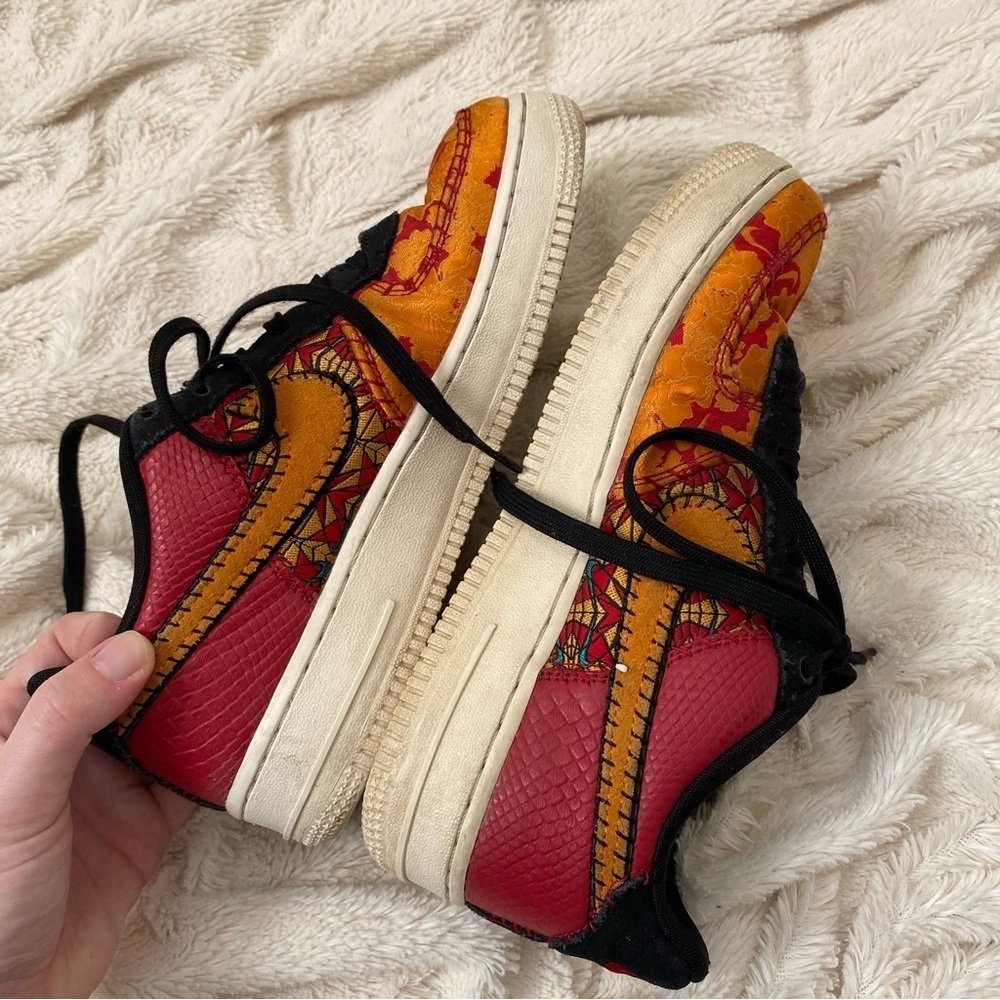 Nike Air Force 1 Low Chinese New Year Grade School sneakers Sz 5Y - Picture 3 of 8